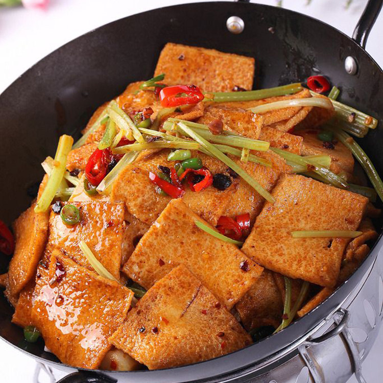 舒泰冷冻品包半成油炸素食千叶麻辣烫火锅炒卤豆腐干