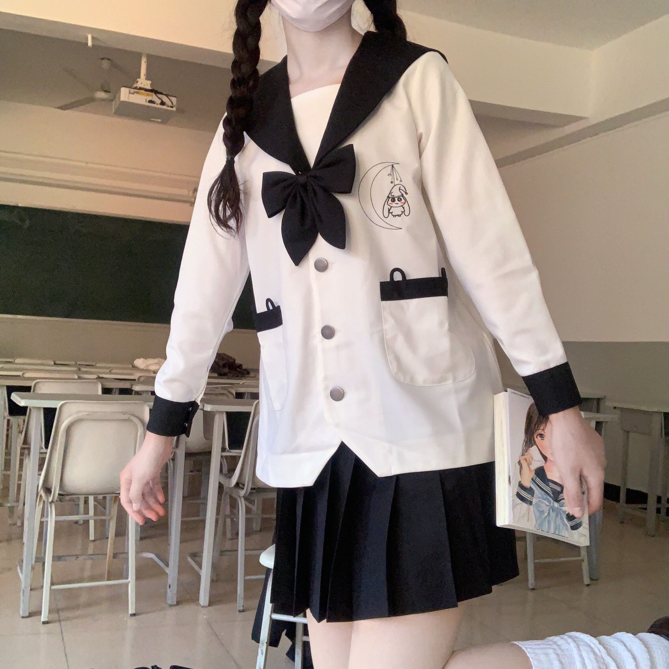 白衫一原创捕梦可爱软萌双子幼稚园jk制服裙女学生校服