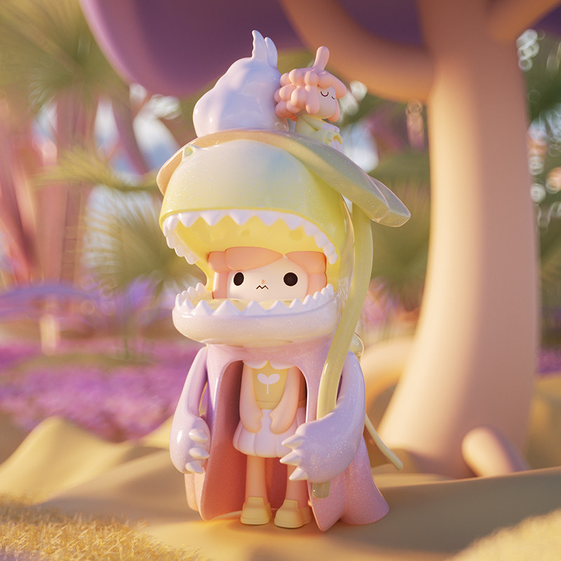 恐龙梦境系列盲盒嘿粉可爱创意潮玩手办公仔潮玩盲盒