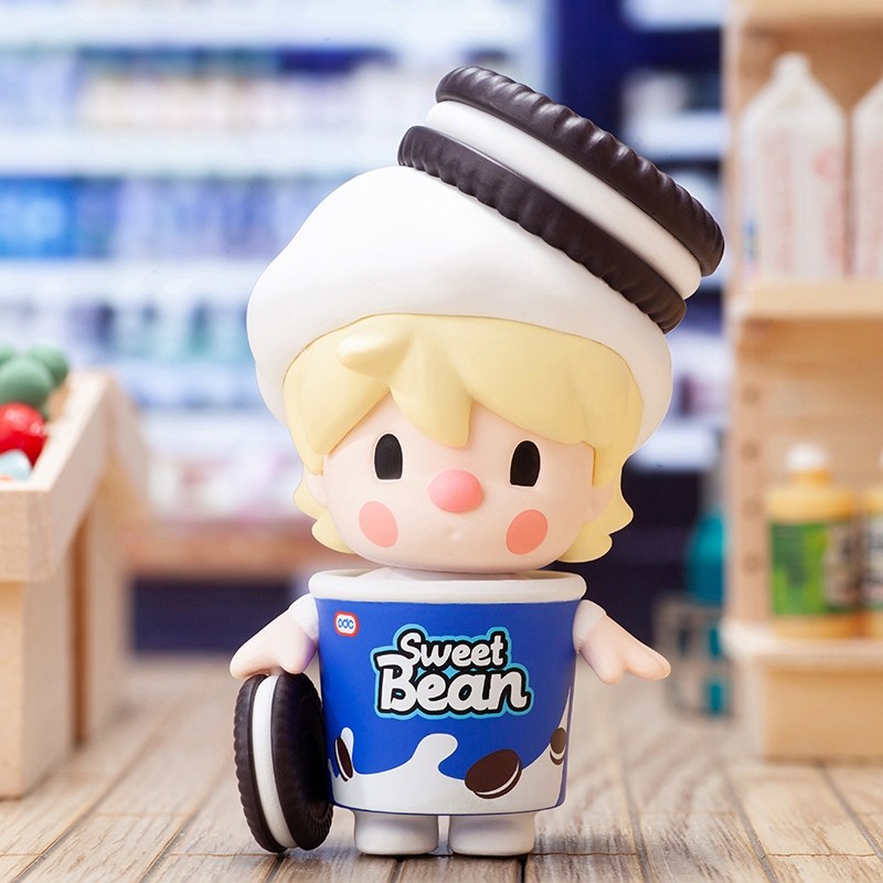 popmart泡泡特小甜豆超市2代系列盲盒可爱爱潮潮玩盲盒