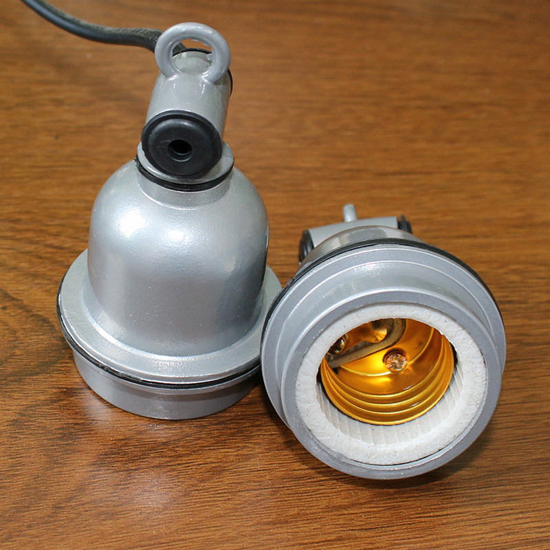 养殖保温灯罩兽用仔猪取暖灯泡小鸡育雏加热灯头带线烤灯升温专用