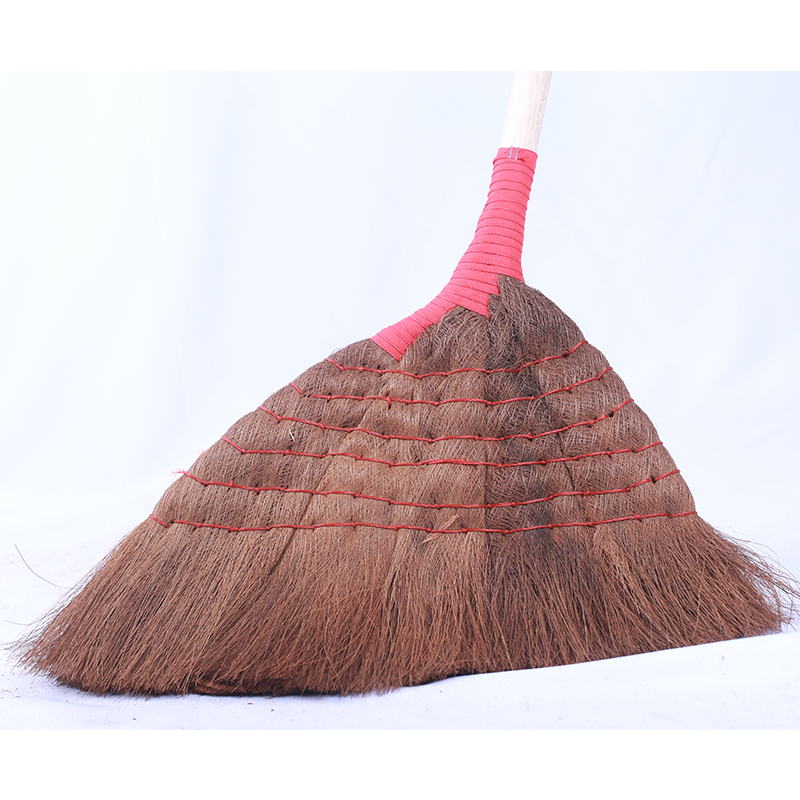 扫把扫帚长柄鬃毛环卫商场用纯手工大把棕榈扫把