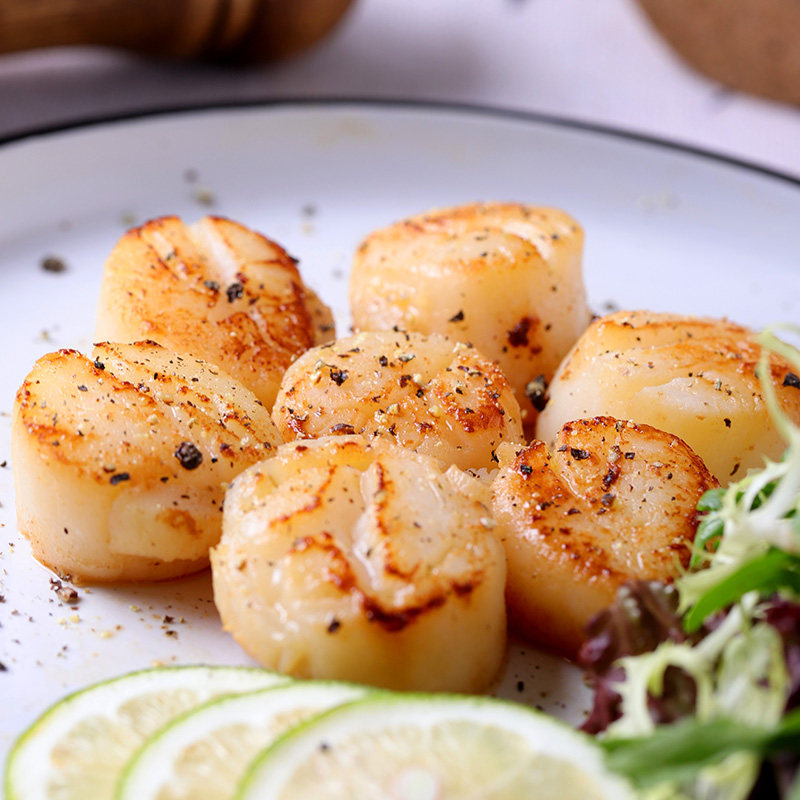 澳洲贝柱冷冻新鲜日料级大贝日式料理水产扇贝扇贝柱