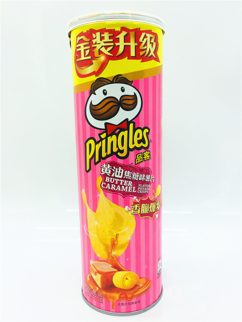 品客薯片黄油焦糖烧烤牛排浓香奶酪酸乳乳酪膨化食品