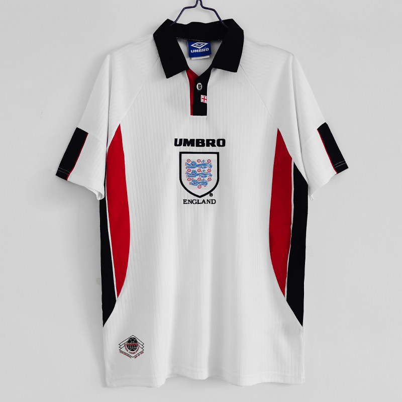 世界杯英格兰复古主场7号贝克汉姆长袖球衣足球欧文足球服