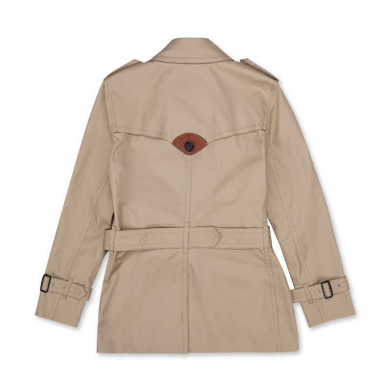 coach蔻驰女士新款气质短款高级质感轻奢正品风衣