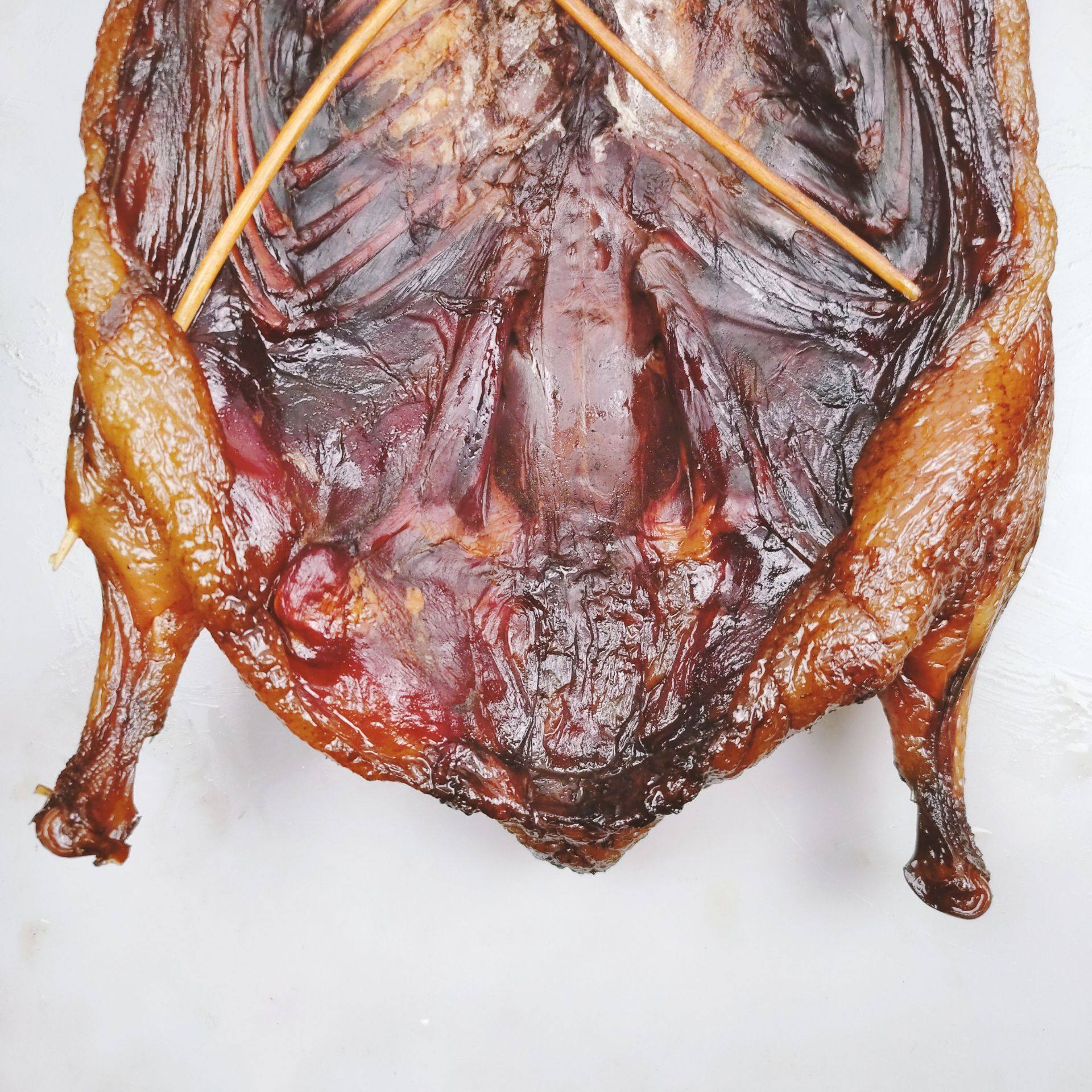 湖南风味土鸭自制日晒风干板鸭咸香腊肉腊鸭腌肉