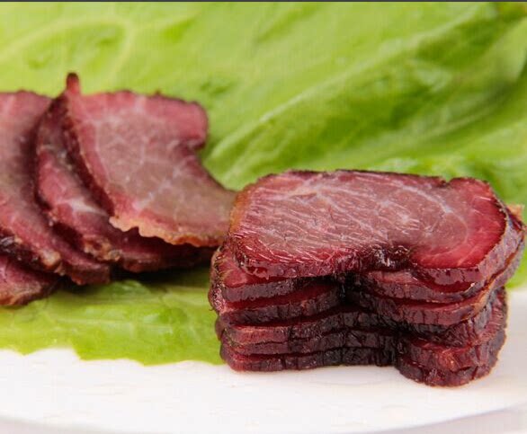牛肉湖南特产古法熏制烟熏腊味小吃真空真空包腌肉