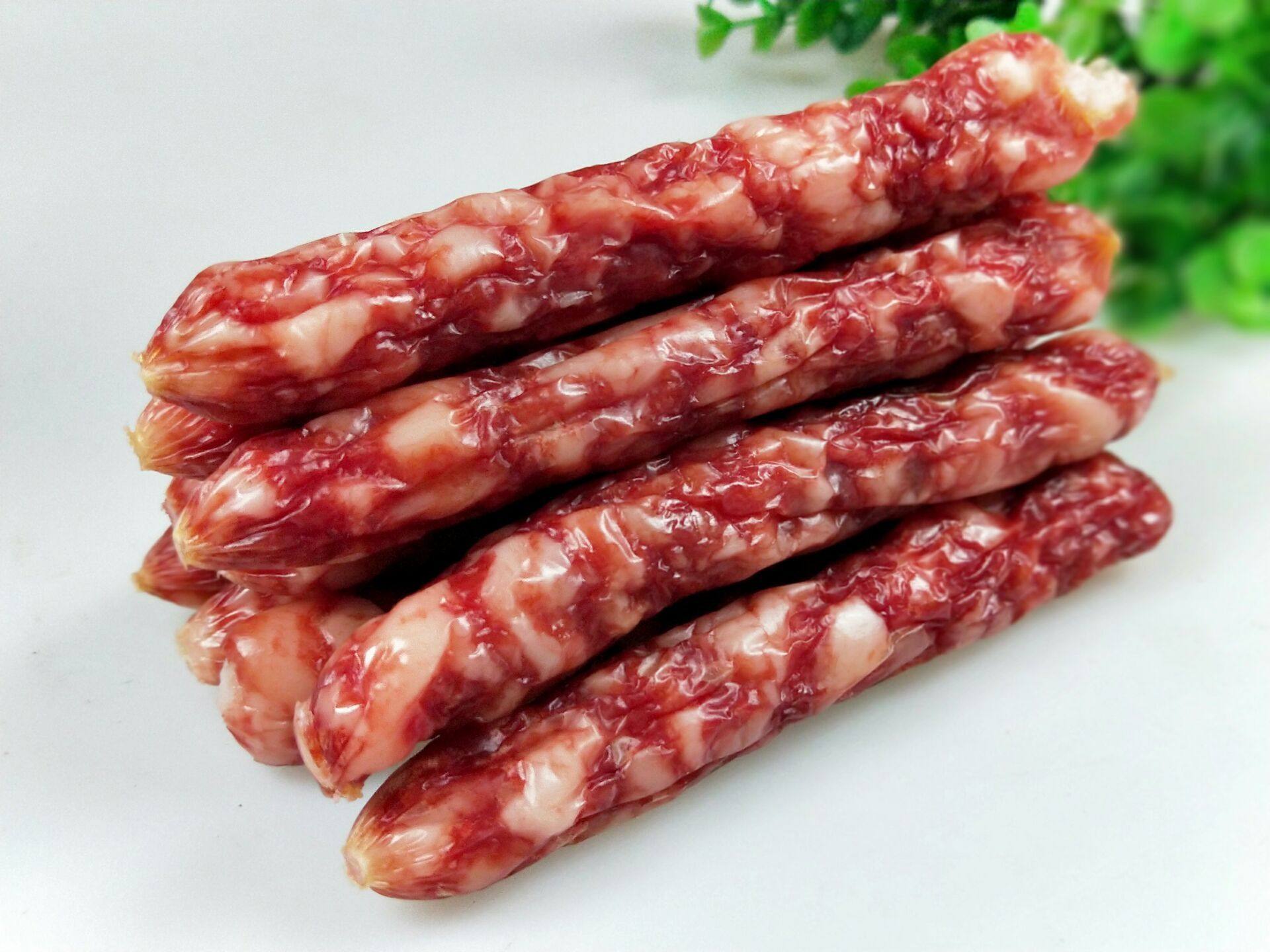 香肠腊煌广式风味甜味江门腌制腊肉肉制品500g香肠