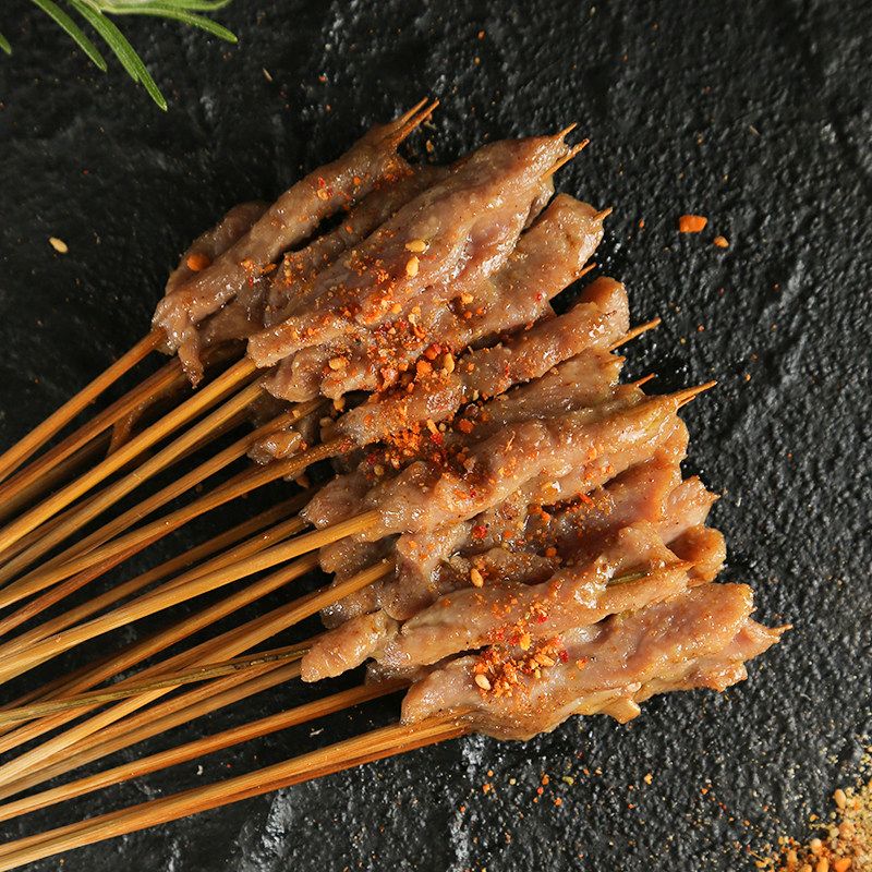 小串羊肉风味小肉串商用半成品街霸夺命手把铁板羊肉串