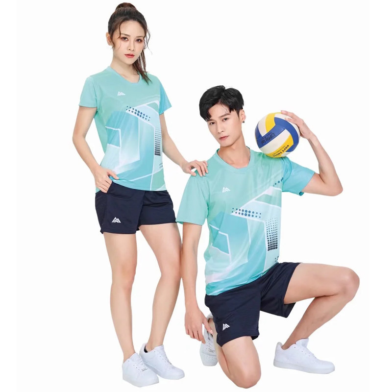 排球套装定制比赛队服专业球衣运动训练服速印字排球服