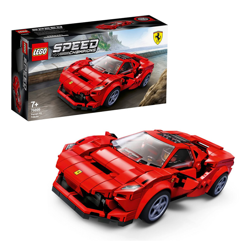 乐高speed超级赛车凯伦法拉利柯尼塞格跑车76900塑料积木