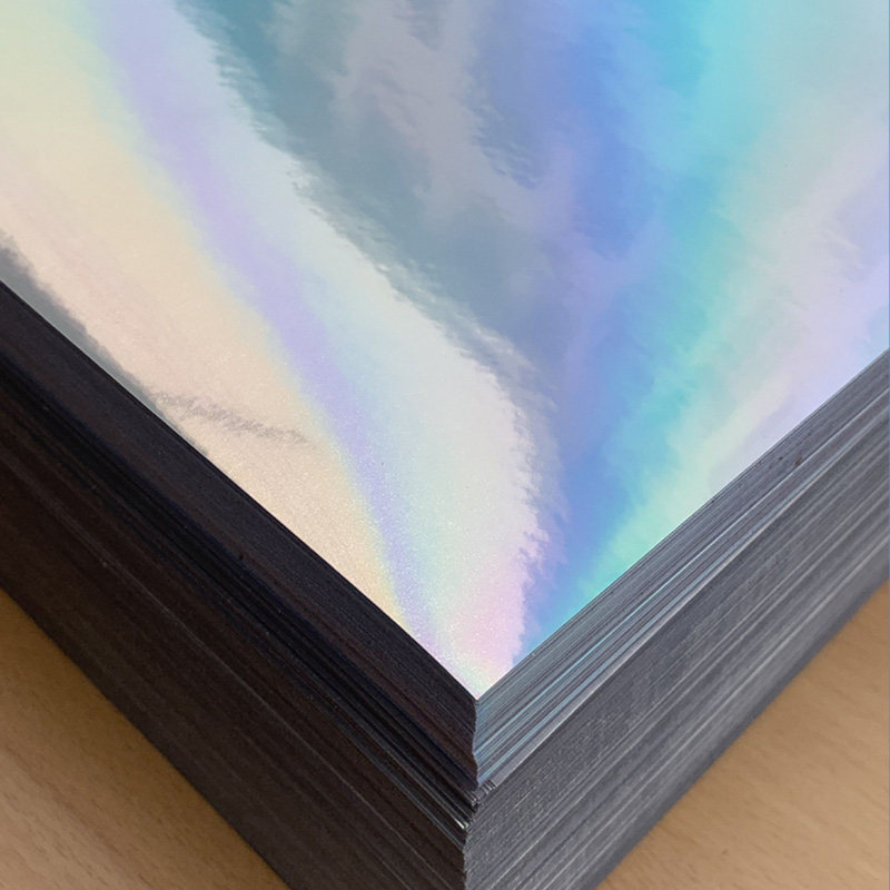 a3镭射银素不干胶激光打印纸平光pvc标签贴纸标签打印纸