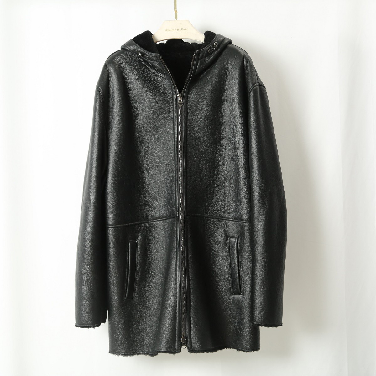 真皮绵羊毛皮毛一体皮草外套男款短款中长款大衣皮夹克特惠限量