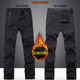 Sports trousers men's autumn and winter loose straight Korean version of the elastic soft shell outdoor mountaineering plus velvet thick quick-drying pants Sports trousers men's autumn and winter loose straight Korean version of the elastic soft shell outdoor mountaineering plus velvet thick quick-drying pants