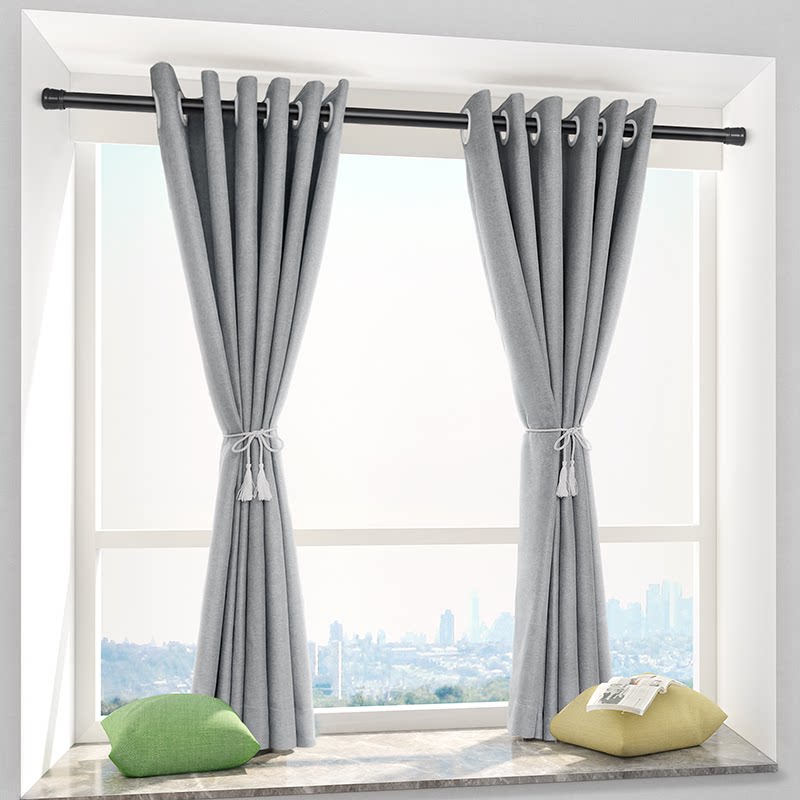 伸缩杆免打孔卫生间浴帘收缩窗帘门帘浴室杆子浴帘杆