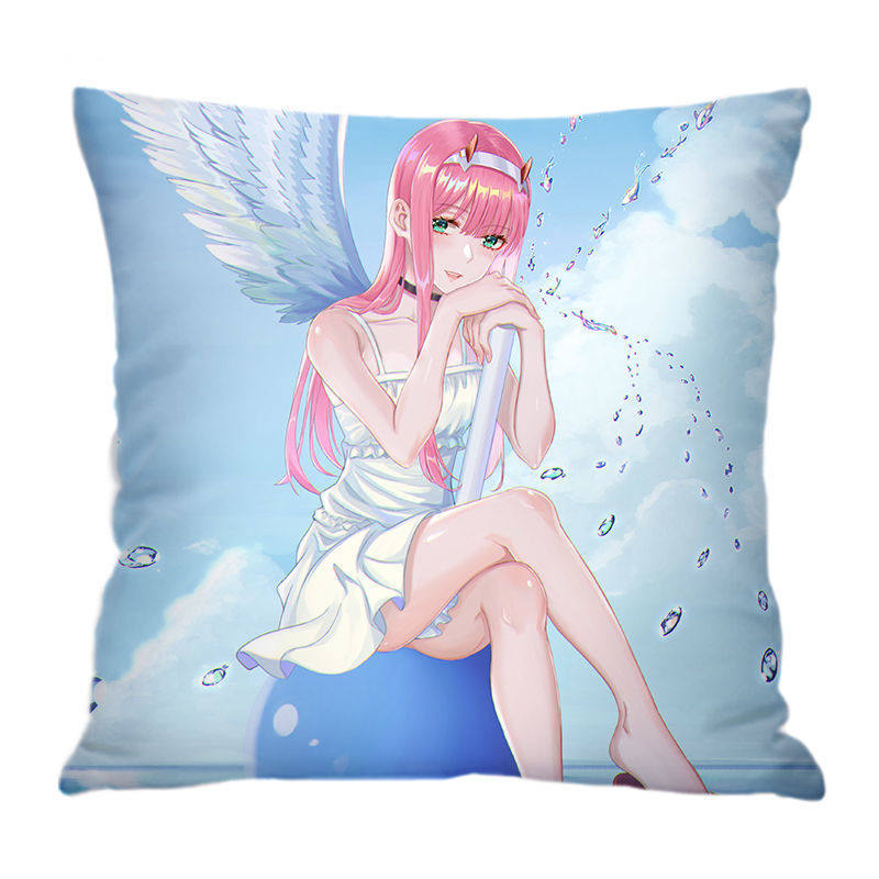 darlinginthefranxx02抱枕拆洗二次元动漫靠垫男女靠垫