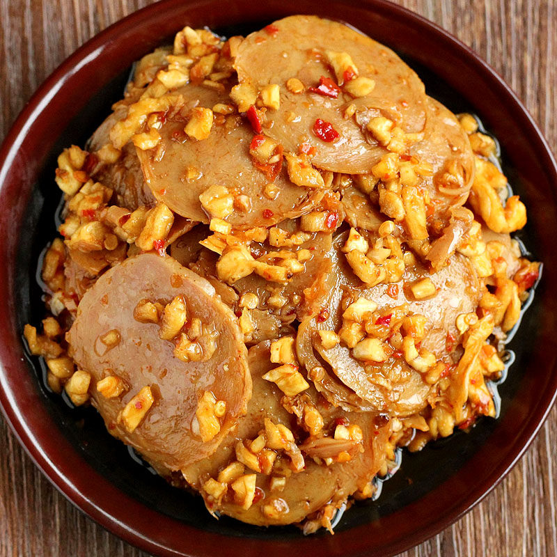 楚浏香香辣苦肠卤味长沙特产下酒菜特色美食小吃熟食肉类零食捆鸡