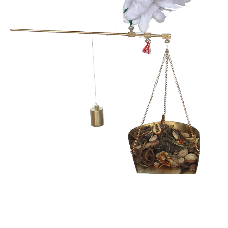 中药秤称药的秤克称杆秤杆称药材称等子称小盘铜秤挂秤老称杆老式