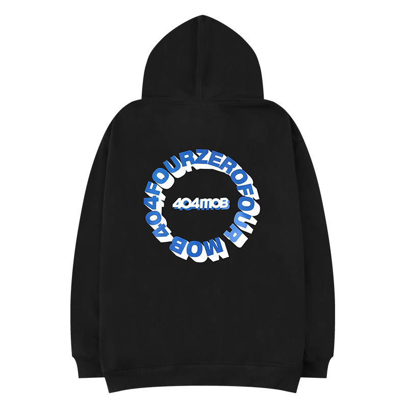 404mob烟雾logo情侣卫衣男女ins宽松潮牌嘻哈卫衣