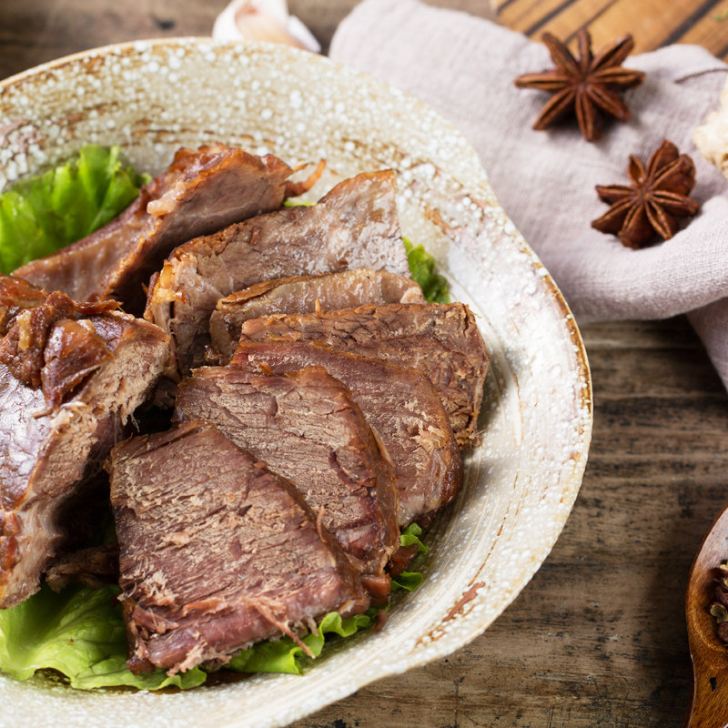 月盛斋五香烧羊肉200g特色羊肉传承经典真空包装熟食清真老字号