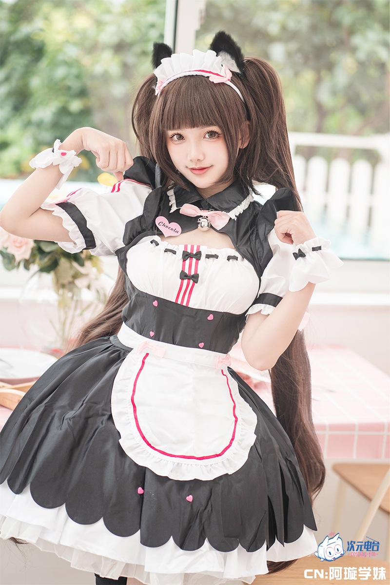 猫娘乐园cos女仆巧克力香子兰cosplay连衣裙nekopara女装cosplay女装
