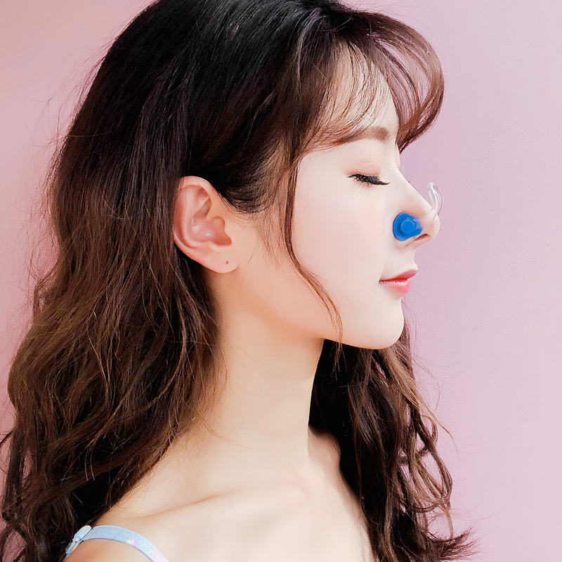 游泳鼻夹防呛专业防滑儿童成人初学鼻塞带绳鼻夹