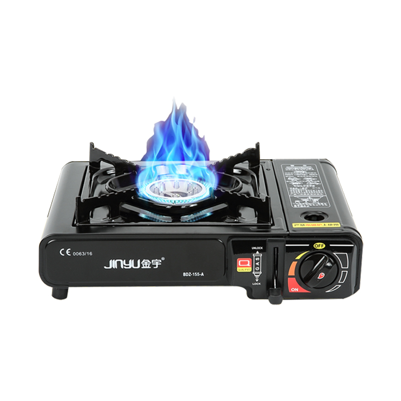 金宇两用卡式炉便携式可接煤气炉卡磁卡斯瓦斯户外野餐炉具