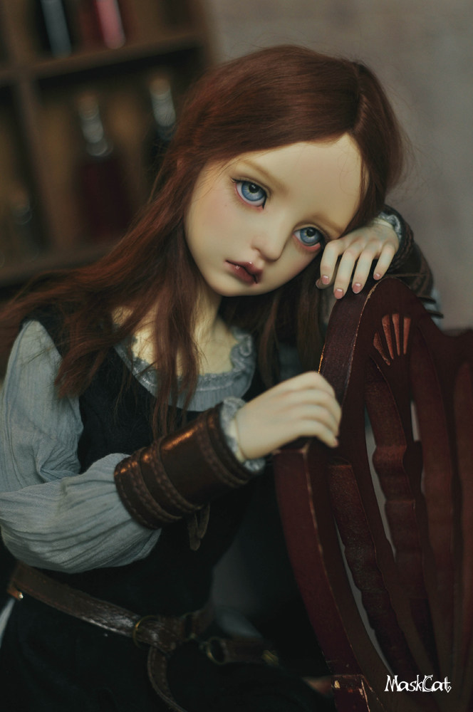甜酒bjdmaskcatdoll三分3分bjd57cmroniabjd