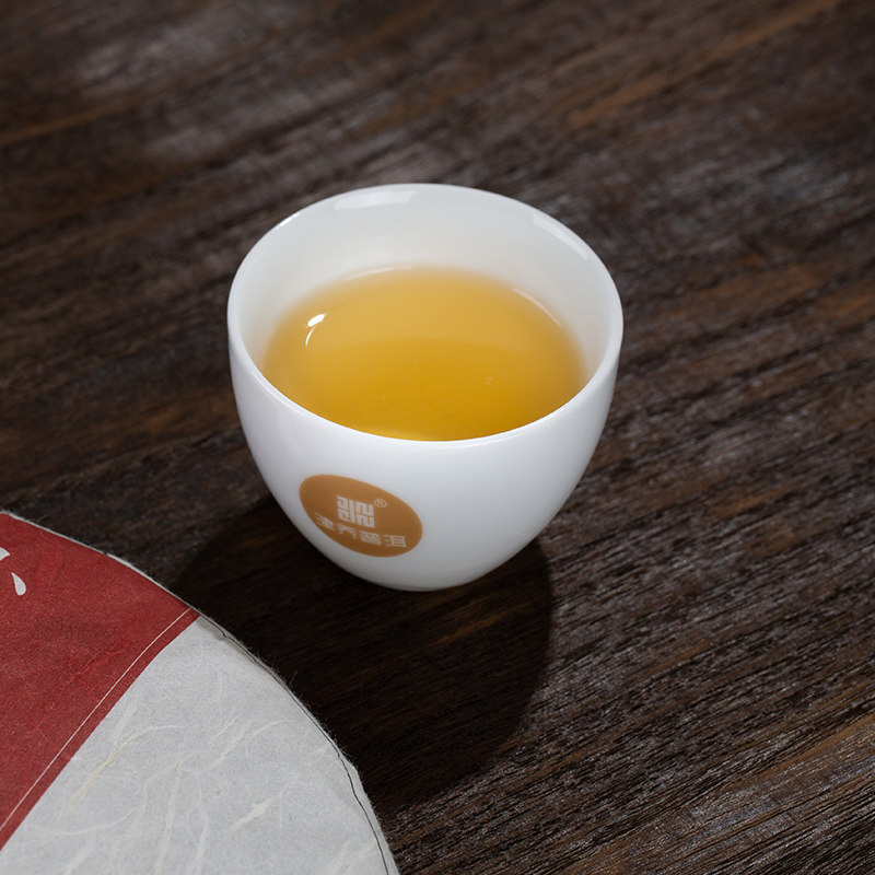 津乔普洱2019年小户赛明前古树春茶云南纯料普洱茶生茶七子饼357g