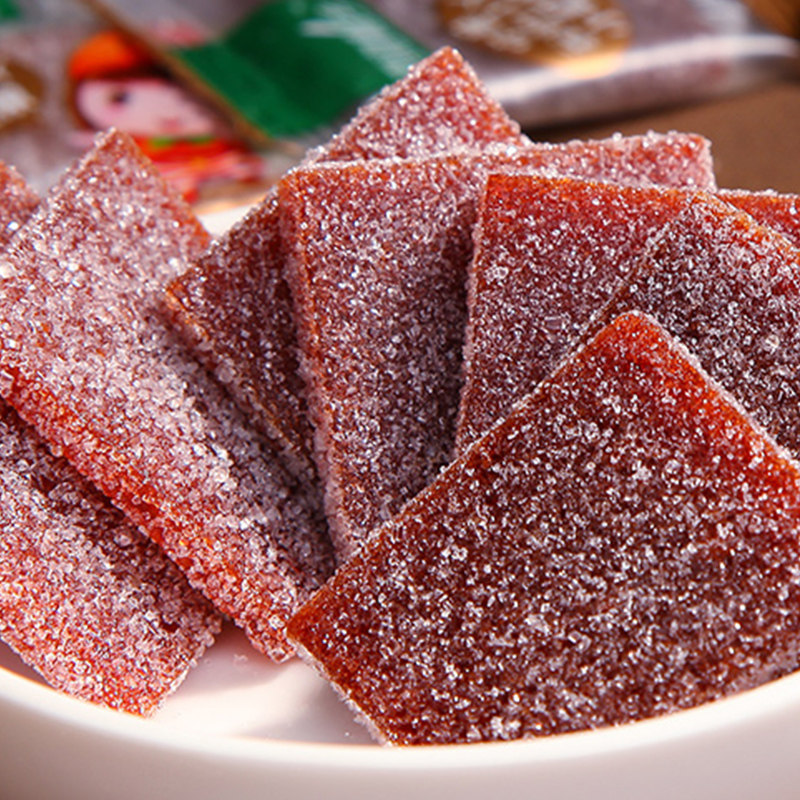 雪海梅乡冰糖山楂片140克袋装冰爽果脯制品休闲山楂类制品