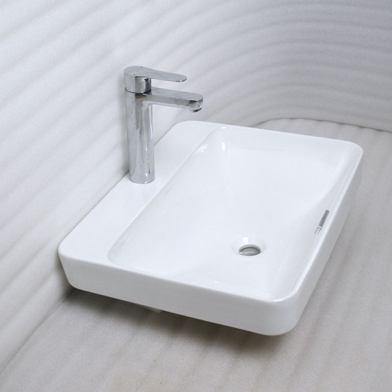 科勒台盆洗脸盆k2660t10k5373拂朗长方形脸盆碗盆桌上台上盆