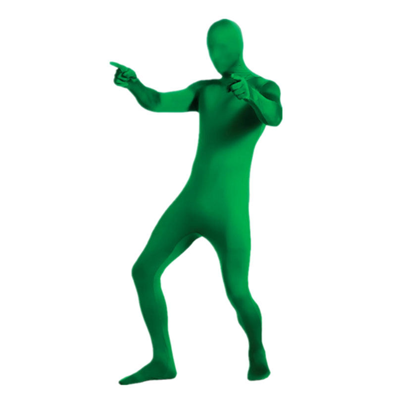 万圣节服装隐身衣隐形衣服透明成人忍者隐身衣黑色紧身衣隐形人