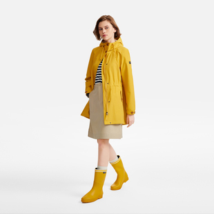 AIGLE艾高女士外套MTD防风防水透汽秋季户外休闲时尚收腰夹克上衣