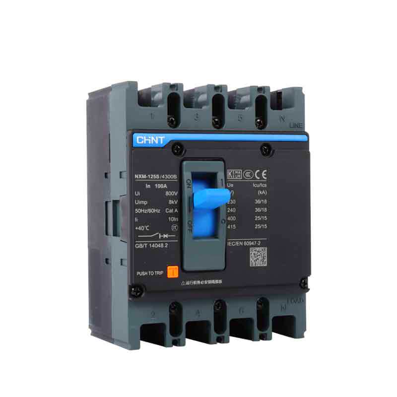 正泰nxm125s塑壳断路器空气3p4p断路保护器三相四线空气开关