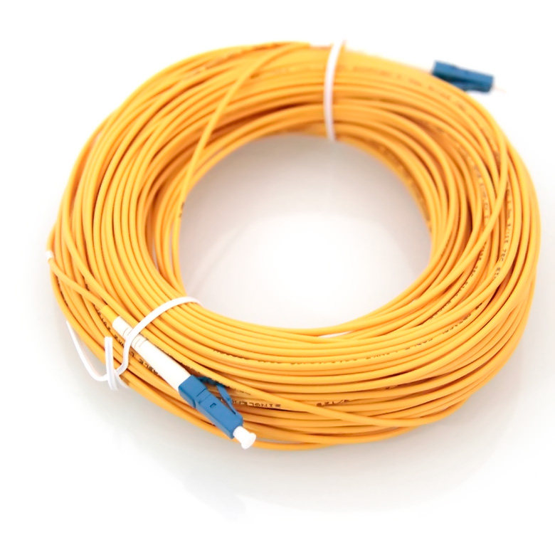 10米lc-lc单模单芯光纤跳线尾纤 电信级小方口lc光模块