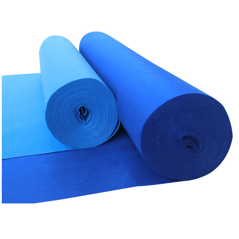 地毯婚庆天蓝色一次性深蓝布置宝蓝蓝色展会地毯