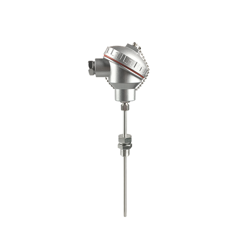pt100温度传感器pt100热电偶wzp-230螺纹探头变送器铠装铂热电阻