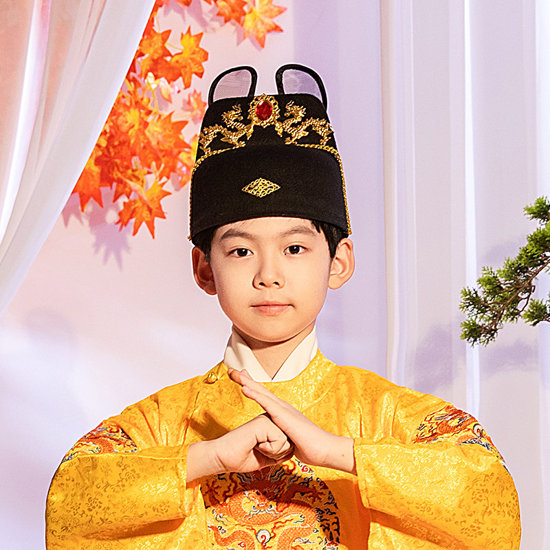 头饰帽子三国古装道具丞相宰相皇帝古代男童帽子