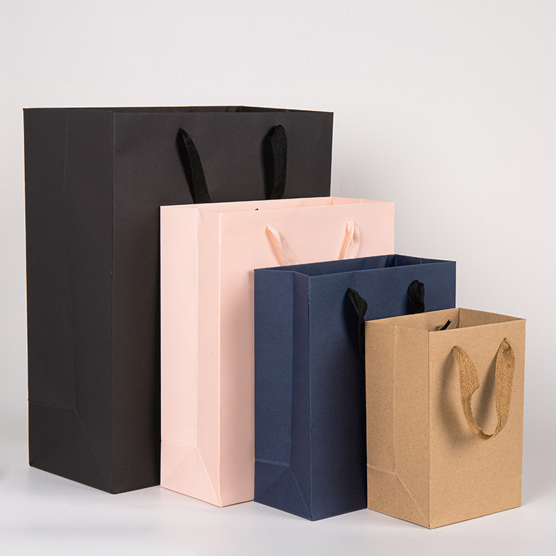 圣诞节牛皮纸礼物装小包装小纸袋牛皮礼品袋大号结婚礼品袋