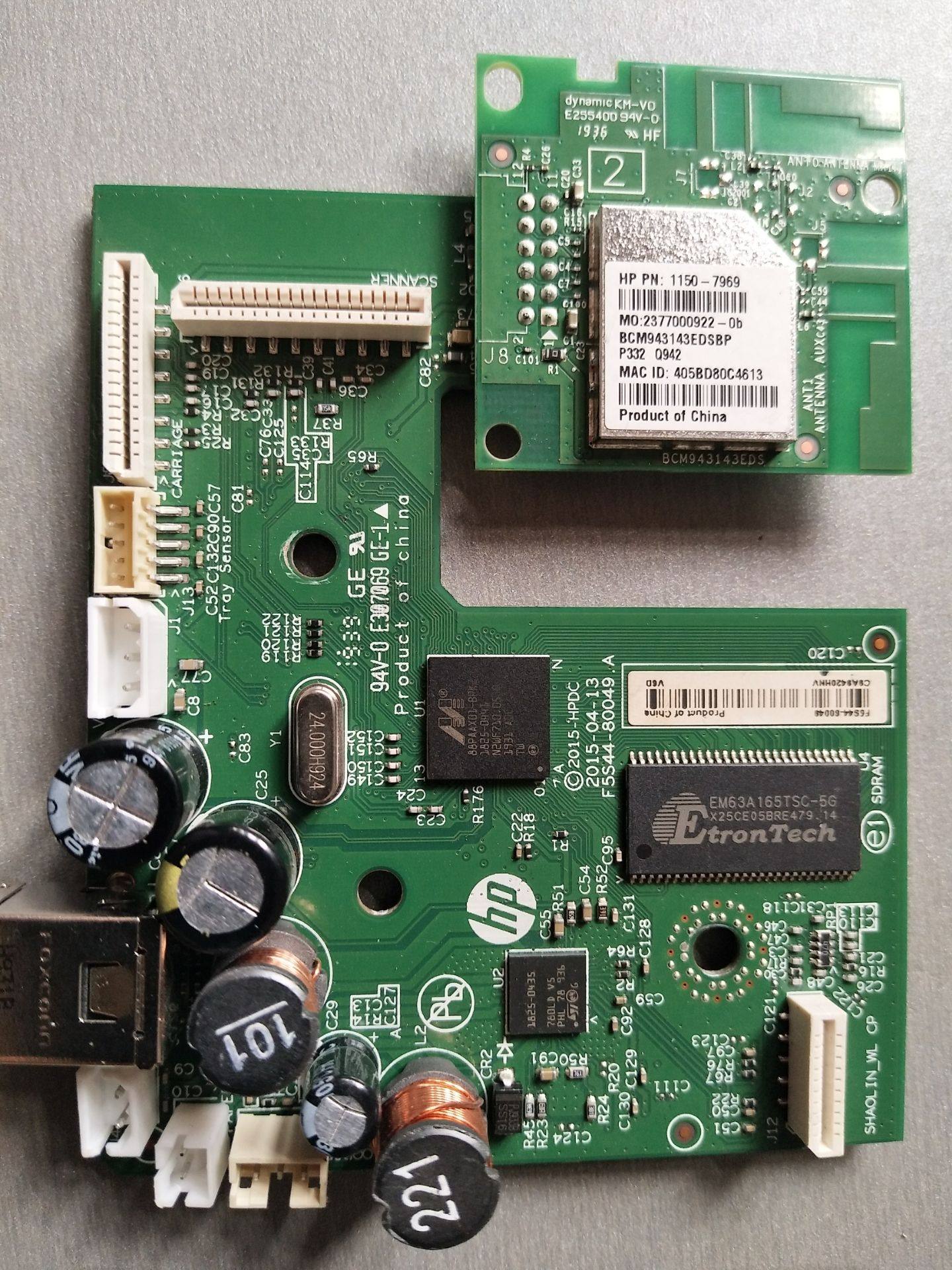 3638惠普deskjet主板hp接口进纸测试主板