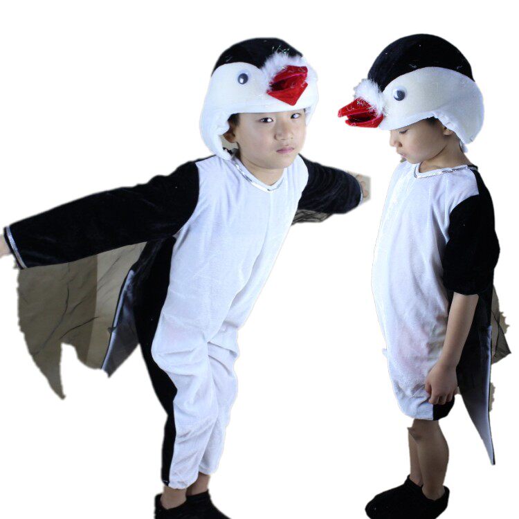 儿童幼儿园演出小鸟老鹰黄鹂鸟小燕子乌鸦猫头鹰舞台话剧表演服装