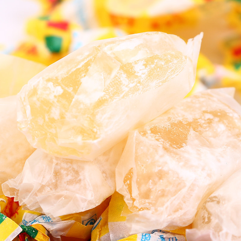 山东青岛特产佛桃高粱饴礼盒装软糖800g水果糖糖果