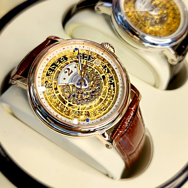 柏曼全自动镂空男士手表机械表2020新款品牌正品防水时尚潮流腕表