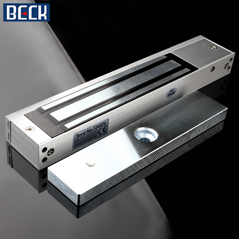 beck博克280kg磁力锁明装单门玻璃电 子门禁锁防水电磁锁信号延时