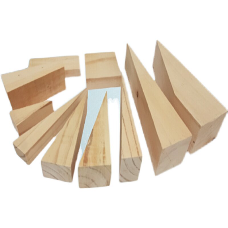 三角楔子门窗安装膨胀木块实木滑轨垫木木塞木塞