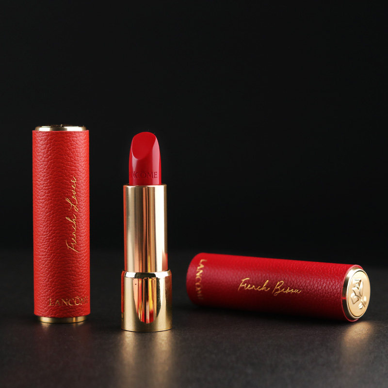 兰蔻2020新款七夕限定皮革丝绒限量口红唇膏唇膏