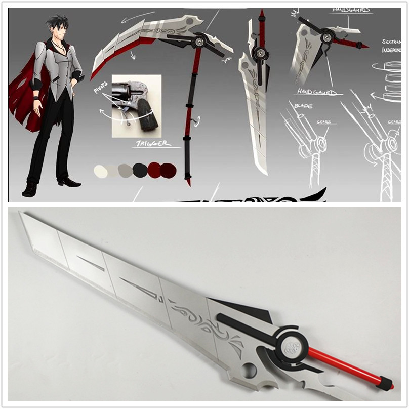 匠心rwby小红帽逆袭qrowbranwen克罗布兰武器cos道具cosplay配件