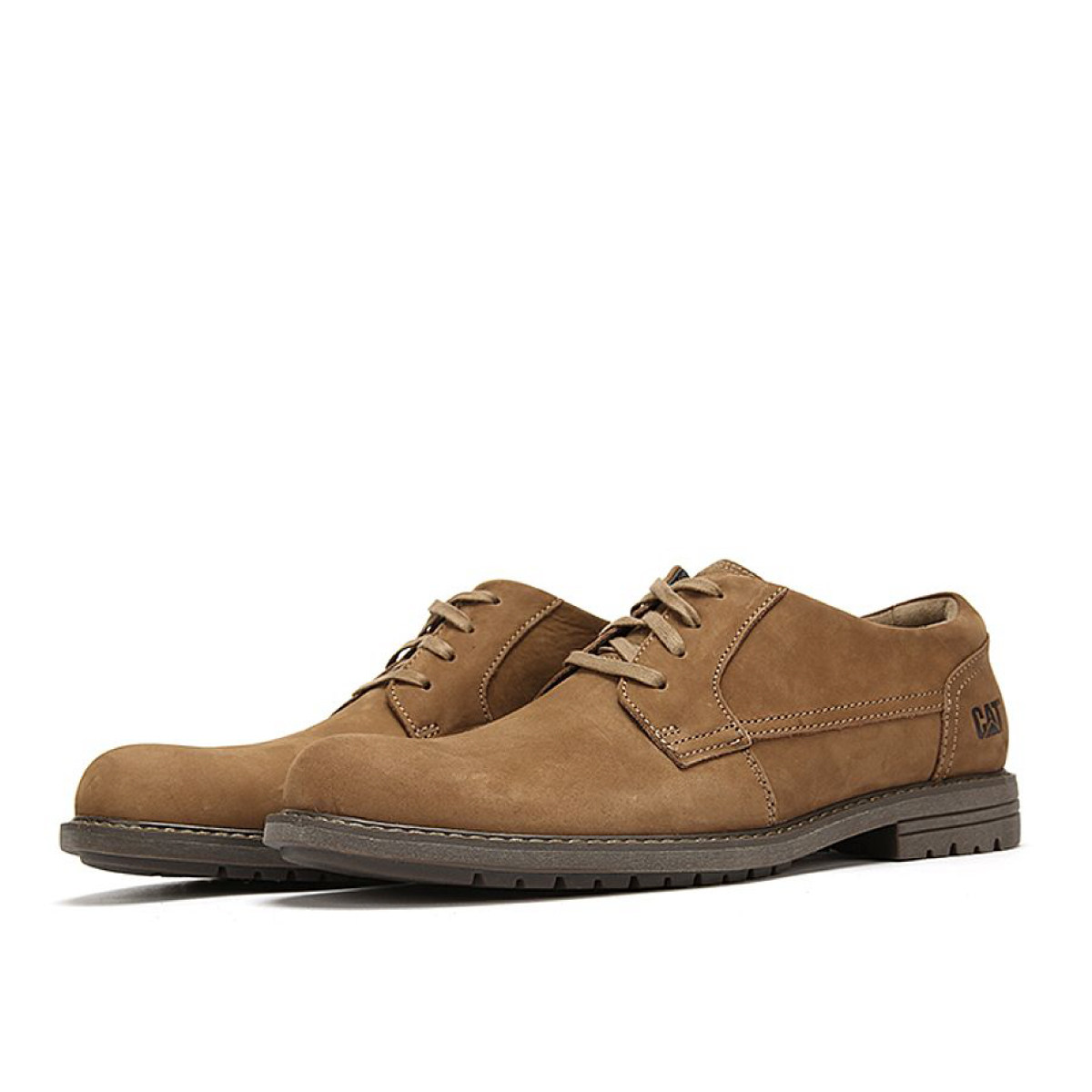 cat卡特春夏户外新款头层牛皮男士舒适时尚休闲单鞋皮鞋工装鞋