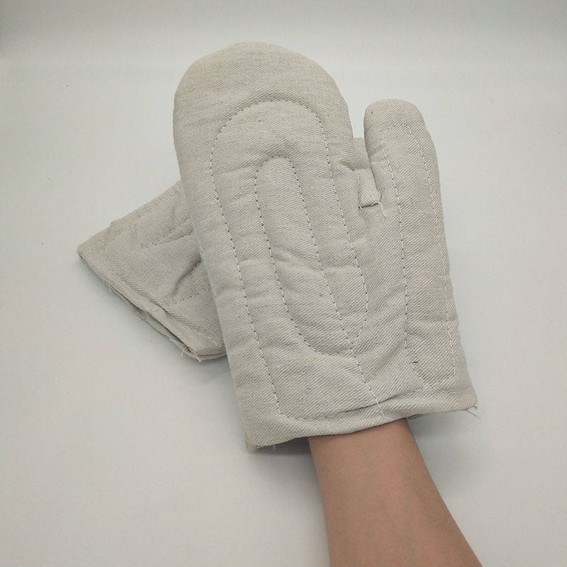 手套工业夹棉耐高温加厚纯棉微波炉烤箱烘焙隔热微波炉手套